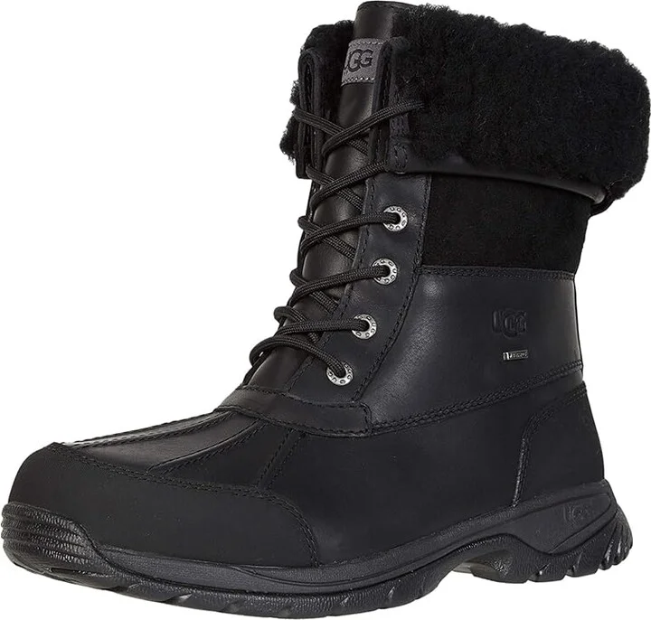 UGG Butte Men's Waterproof Boots Worchester : 8.5 D - Medium, Leather - Image 9