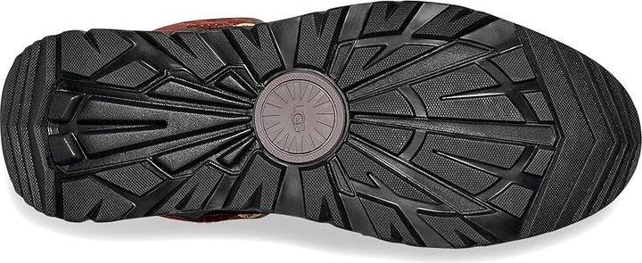 UGG Captrail High Women's Shoes Red Jasper : 8 B - Medium, Suede - Image 3
