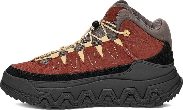 UGG Captrail High Women's Shoes Red Jasper : 8 B - Medium, Suede - Image 5