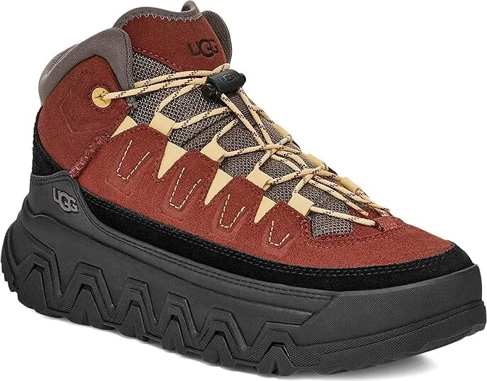 UGG Captrail High Women's Shoes Red Jasper : 8 B - Medium, Suede