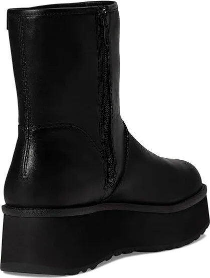 UGG Cityfunc Mid Women's Boots Black : 11 B - Medium, Suede - Image 4