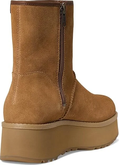 UGG Cityfunc Mid Women's Boots Chestnut : 8 B - Medium, Suede - Image 4