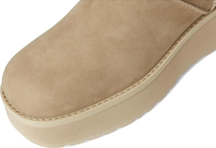 UGG Cityfunc Mid Women's Boots Mustard Seed : 7.5 B - Medium, Suede - Image 2
