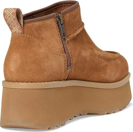 UGG Cityfunc Ultra Mini Women's Boots Chestnut : 6 B - Medium, Suede - Image 4