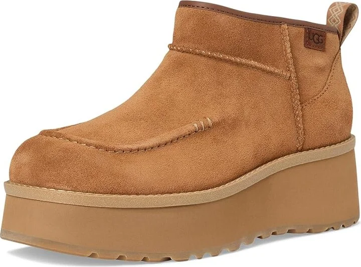 UGG Cityfunc Ultra Mini Women's Boots Chestnut : 6 B - Medium, Suede - Image 5