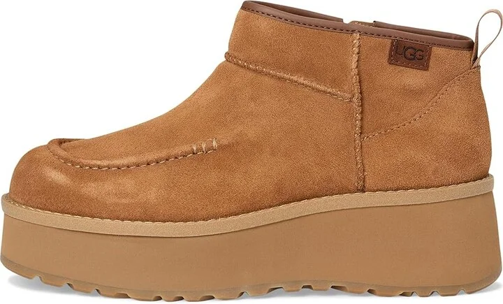 UGG Cityfunc Ultra Mini Women's Boots Chestnut : 6 B - Medium, Suede - Image 6