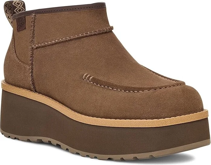 UGG Cityfunc Ultra Mini Women's Boots Hickory : 12 B - Medium, Suede