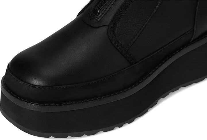 UGG Cityfunc Zip Women's Boots Black : 7.5 B - Medium, Suede - Image 2