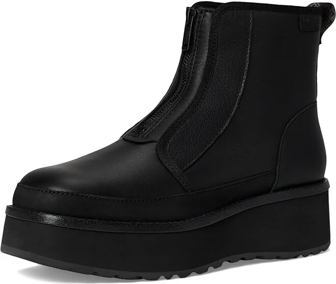 UGG Cityfunc Zip Women's Boots Black : 7.5 B - Medium, Suede - Image 5