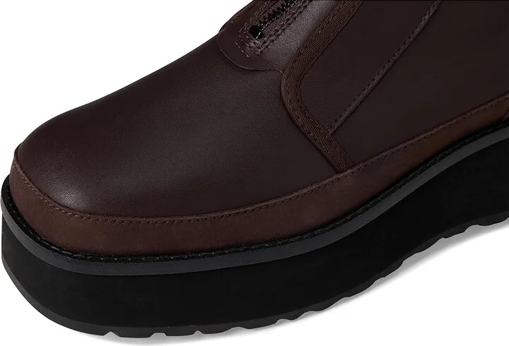 UGG Cityfunc Zip Women's Boots Burnt Cedar : 8 B - Medium, Suede - Image 2