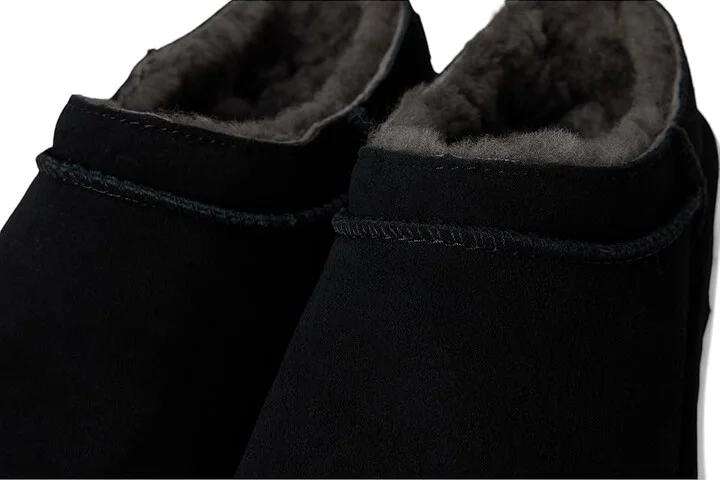 UGG Classic Micro Women's Boots Black : 7 B - Medium, Suede - Image 7