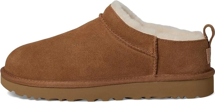 UGG Classic Micro Women's Boots Chestnut : 6 B - Medium, Suede - Image 6