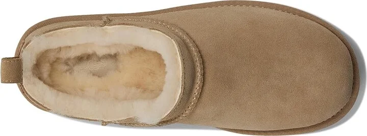 UGG Classic Micro Women's Boots Sand : 7 B - Medium, Suede - Image 2