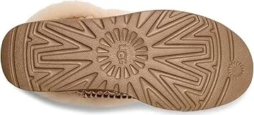 UGG Classic Mini Alpine Women's Boots Chestnut : 8 B - Medium, Leather/Suede - Image 3