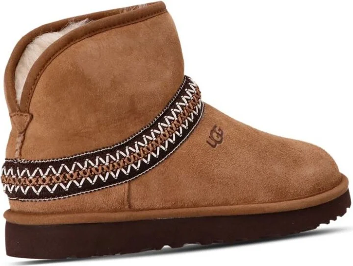 UGG "Classic Mini Crescent" Ankle Boots - Image 2