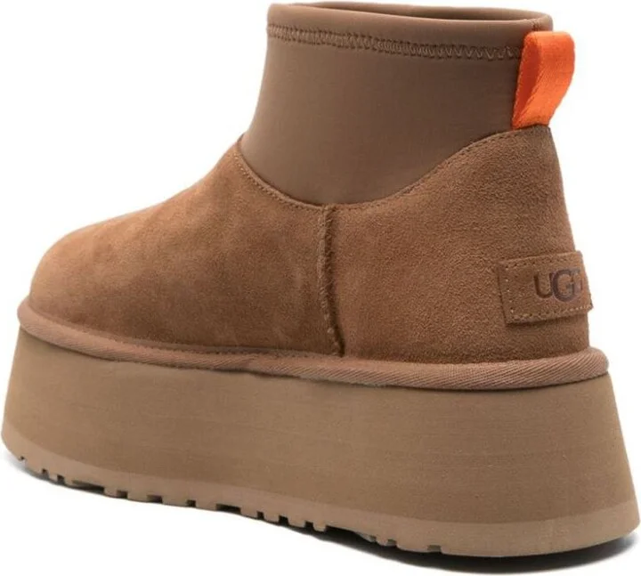 UGG "Classic Mini Dipper" Platform Ankle Boots - Image 3
