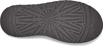 UGG Classic Mini Dipper Women's Boots Thundercloud : 10 B - Medium, Suede/Wool - Image 3