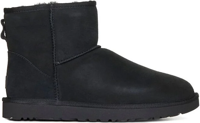 UGG Classic Mini II Logo-Patch Ankle Boots