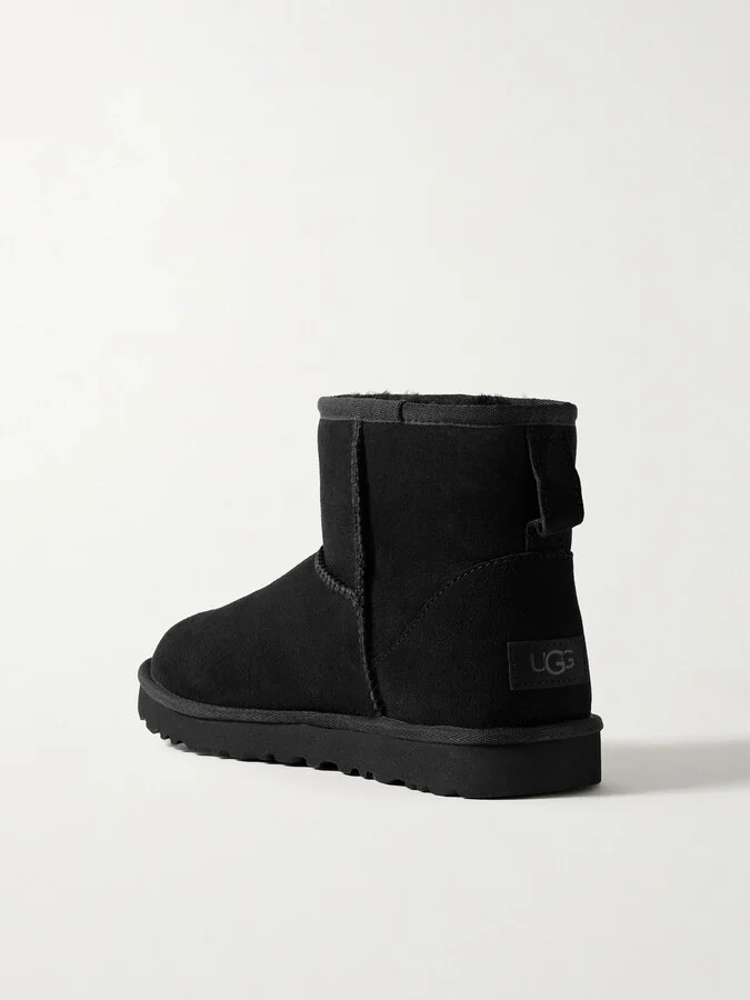 UGG - Classic Mini Ii Shearling Boots - Black - Image 3