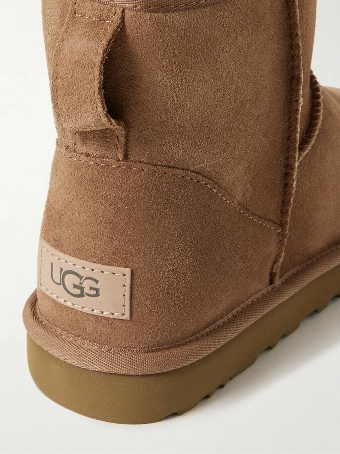 UGG - Classic Mini Ii Shearling Boots - Brown - Image 4