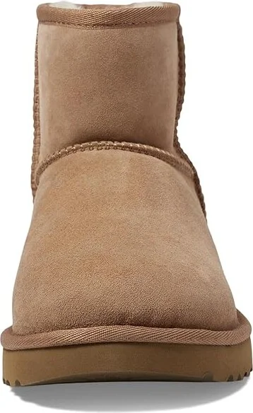UGG Classic Mini II Women's Boots Black : 5 B - Medium, Sheepskin/Suede - Image 10