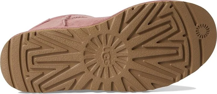 UGG Classic Mini II Women's Boots Pink Dawn : 10 B - Medium, Sheepskin/Suede - Image 3