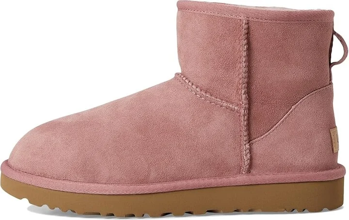 UGG Classic Mini II Women's Boots Pink Dawn : 10 B - Medium, Sheepskin/Suede - Image 6