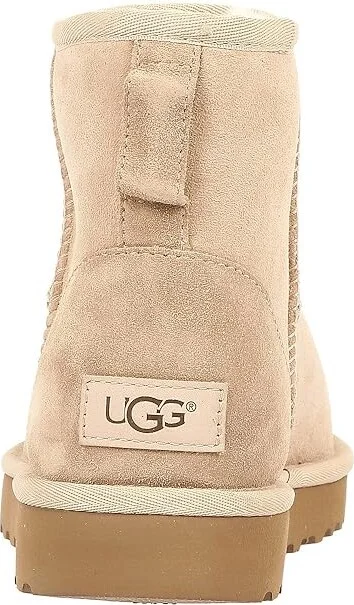 UGG Classic Mini II Women's Boots Sand : 5 B - Medium, Sheepskin/Suede - Image 5