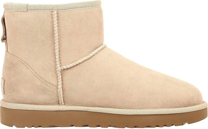 UGG Classic Mini II Women's Boots Sand : 5 B - Medium, Sheepskin/Suede - Image 8