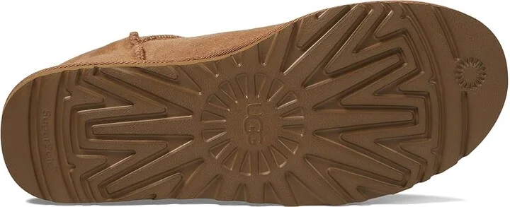UGG Classic Mini Men's Boots Chestnut Twinface : 7 D - Medium, Suede - Image 4