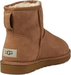 UGG Classic Mini Men's Boots Chestnut Twinface : 7 D - Medium, Suede - Image 5