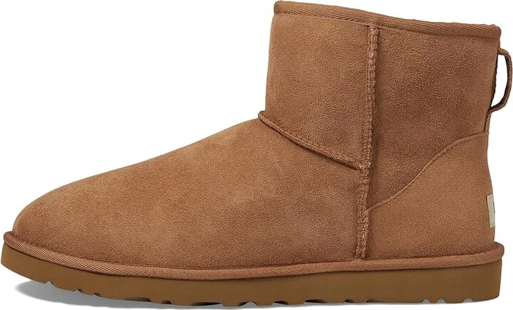 UGG Classic Mini Men's Boots Chestnut Twinface : 7 D - Medium, Suede - Image 7