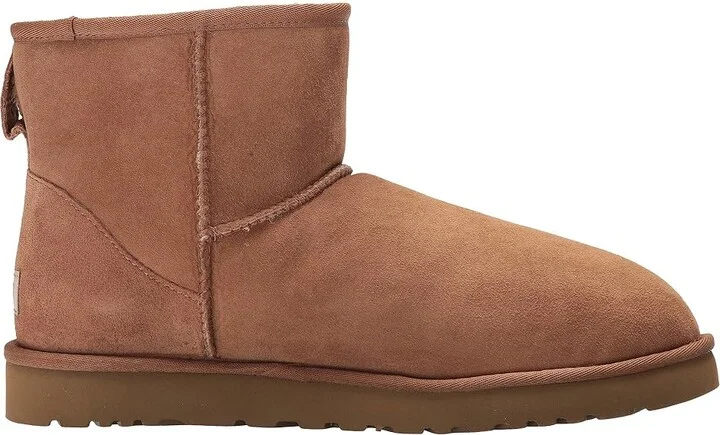 UGG Classic Mini Men's Boots Chestnut Twinface : 7 D - Medium, Suede - Image 8