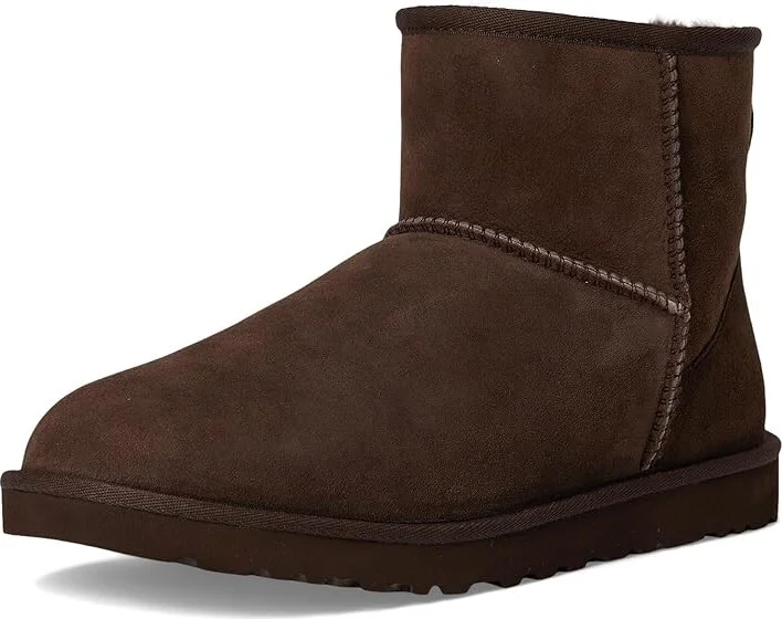 UGG Classic Mini Men's Boots Dusted Cocoa : 8 D - Medium, Suede - Image 5