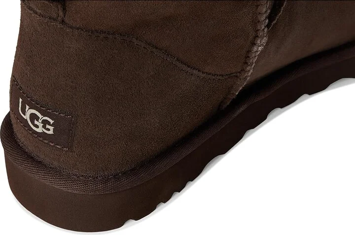 UGG Classic Mini Men's Boots Dusted Cocoa : 8 D - Medium, Suede - Image 7
