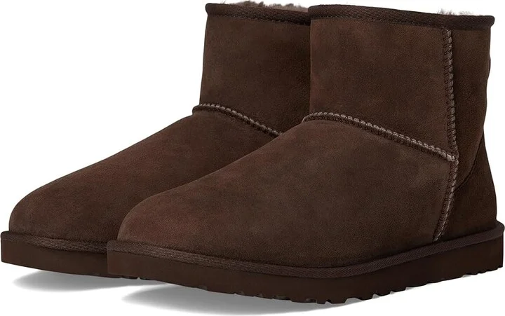 UGG Classic Mini Men's Boots Dusted Cocoa : 8 D - Medium, Suede