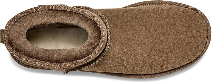 UGG Classic Mini Men's Boots Hickory : 7 D - Medium, Suede - Image 2