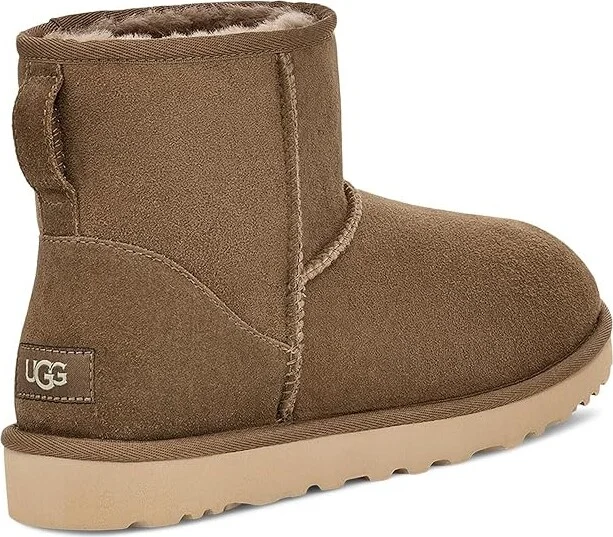 UGG Classic Mini Men's Boots Hickory : 7 D - Medium, Suede - Image 3