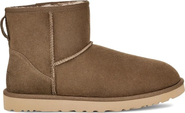 UGG Classic Mini Men's Boots Hickory : 7 D - Medium, Suede - Image 5