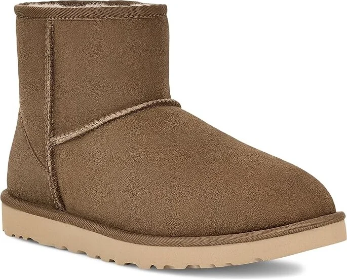 UGG Classic Mini Men's Boots Hickory : 7 D - Medium, Suede