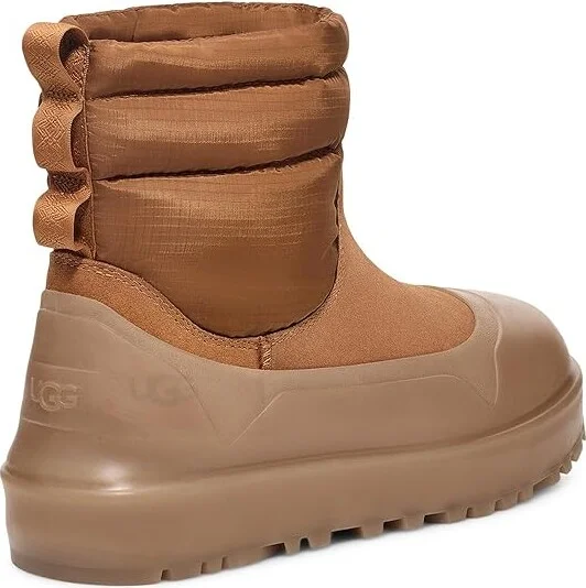 UGG Classic Mini Mod Men's Boots Chestnut : 10 D - Medium, Suede - Image 4