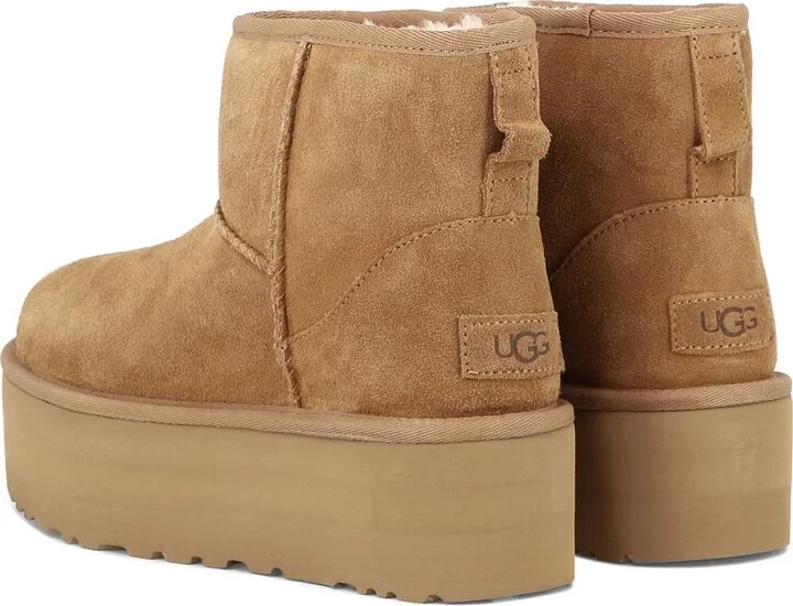 UGG "Classic Mini Platform" Ankle Boots - Image 4