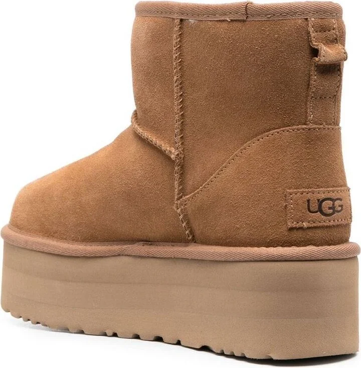 UGG "Classic Mini Platform" Ankle Boots - Image 7