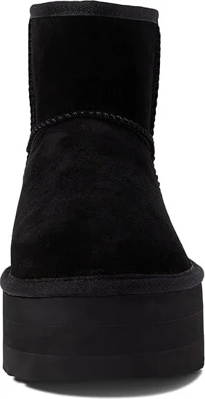 UGG Classic Mini Platform Women's Shoes Black : 12 B - Medium, Sheepskin - Image 2