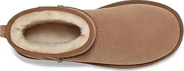 UGG Classic Mini Regenerate Women's Boots Chestnut : 5 B - Medium, Suede - Image 2