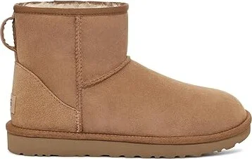 UGG Classic Mini Regenerate Women's Boots Chestnut : 5 B - Medium, Suede - Image 6