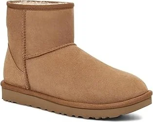 UGG Classic Mini Regenerate Women's Boots Chestnut : 5 B - Medium, Suede