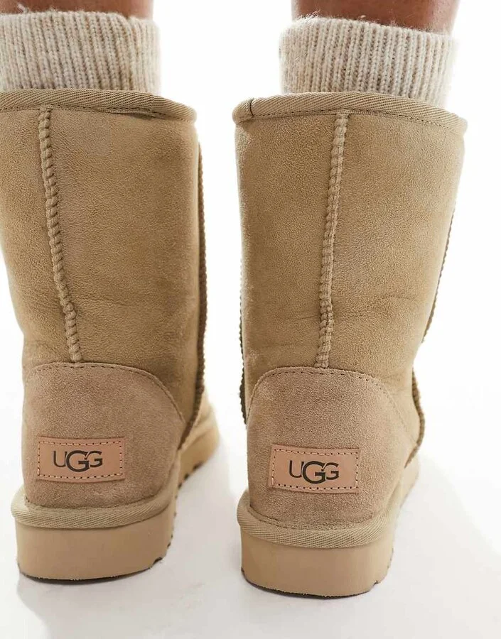 UGG Classic short II boots in stone - Image 2