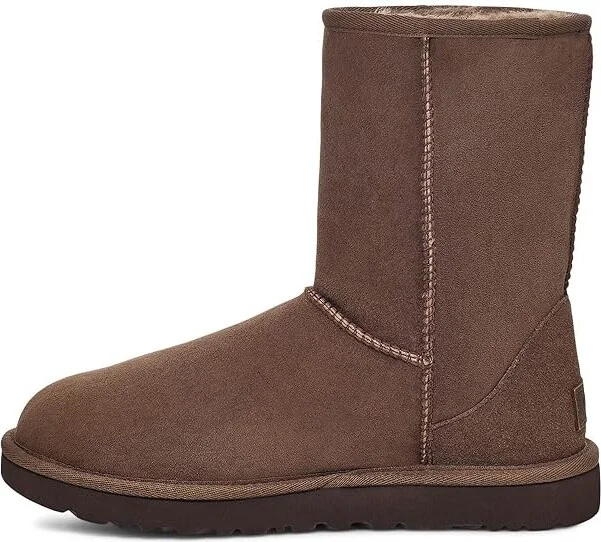 UGG Classic Short II Women's Boots Burnt Cedar : 5 B - Medium, Suede - Image 5