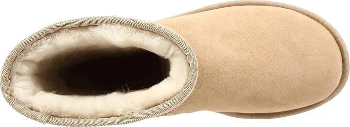 UGG Classic Short II Women's Boots Burnt Cedar : 5 B - Medium, Suede - Image 8